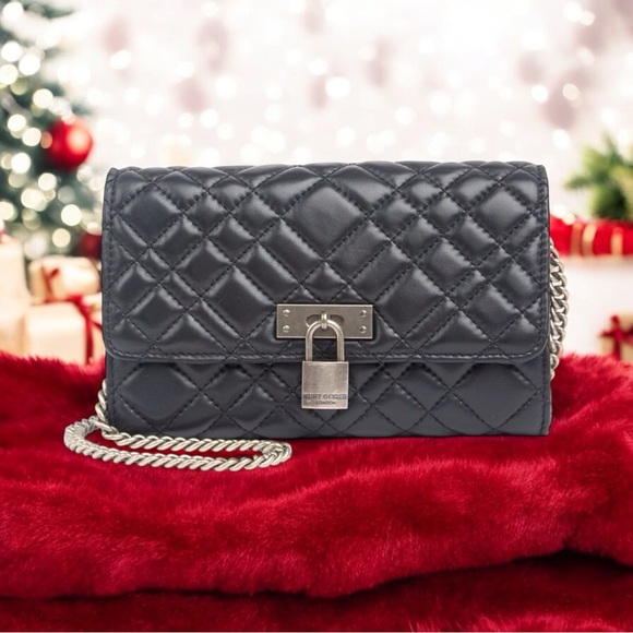 Kurt Geiger Handbags - Kurt Geiger Brixton Quilted Wallet Chain Bag, NWOT